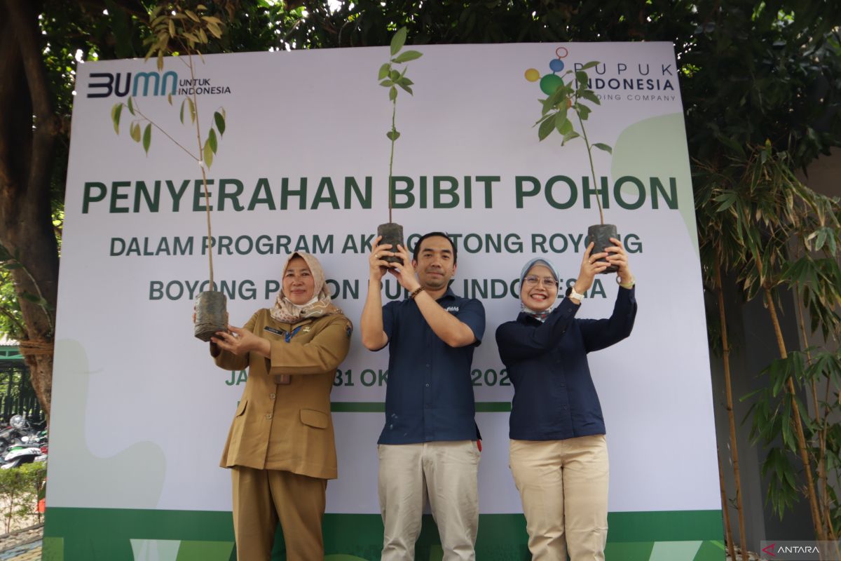 Pupuk Indonesia tanam 5.324 pohon guna perbaiki kualitas udara Jakarta