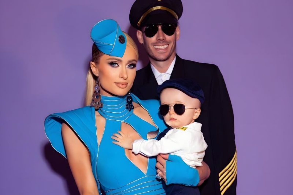 Paris Hilton siapkan 20 kostum Halloween untuk anaknya
