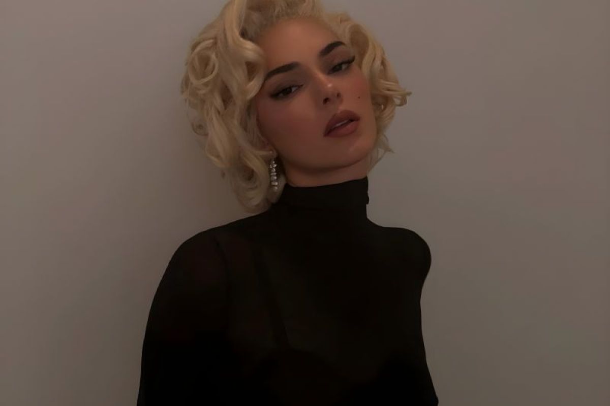 Kendall Jenner jadi ikon "Marilyn Monroe" di Halloween kali ini