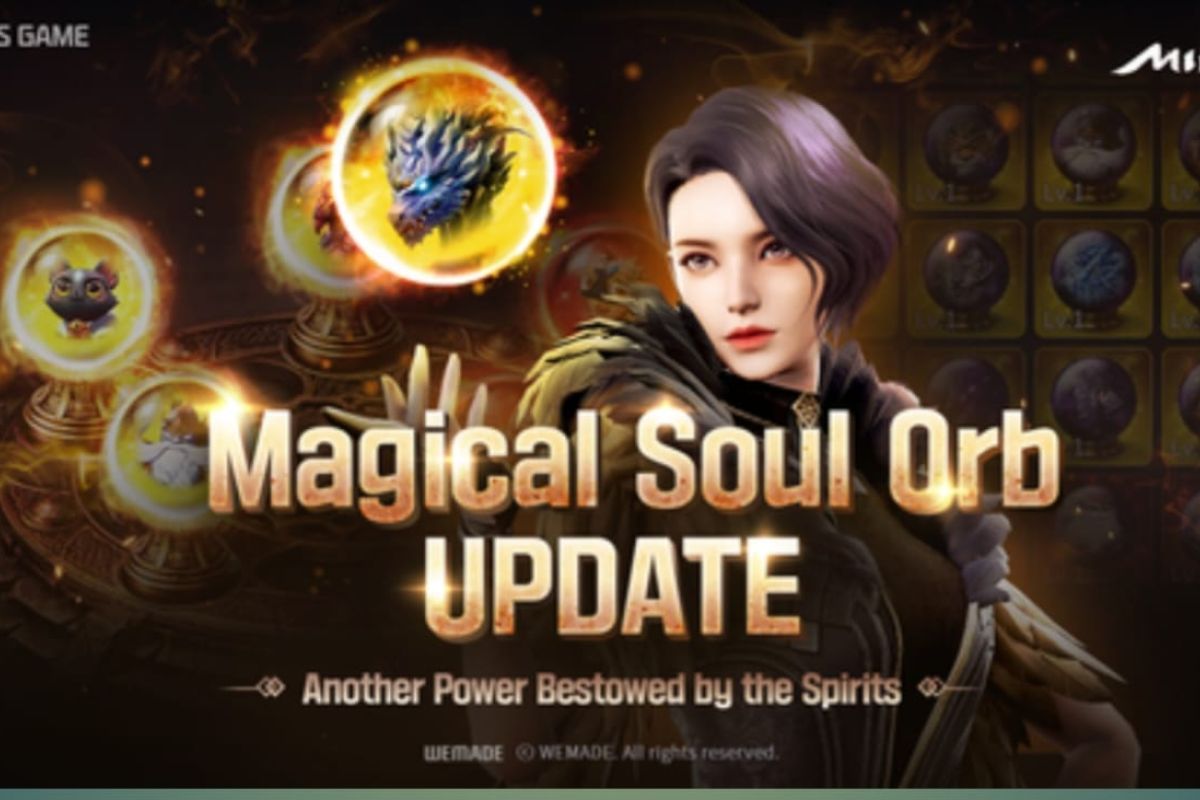 Wemade Updates New Growth System ‘Magical Soul Orb’ for MIR4