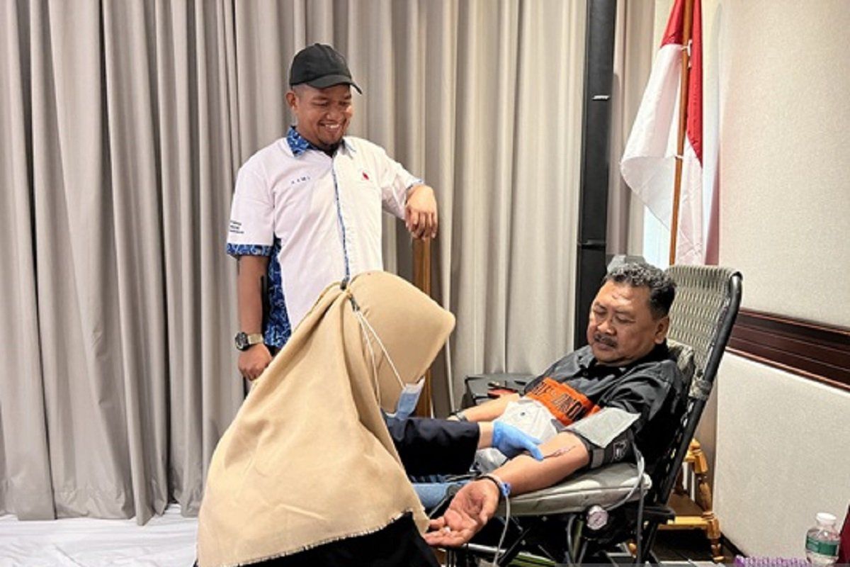 Peduli kemanusiaan: KDD Riau Kompleks kumpulkan 1085 kantong darah