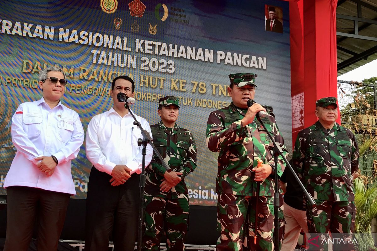 Panglima TNI Yudo Margono berharap penggantinya jaga TNI tetap solid