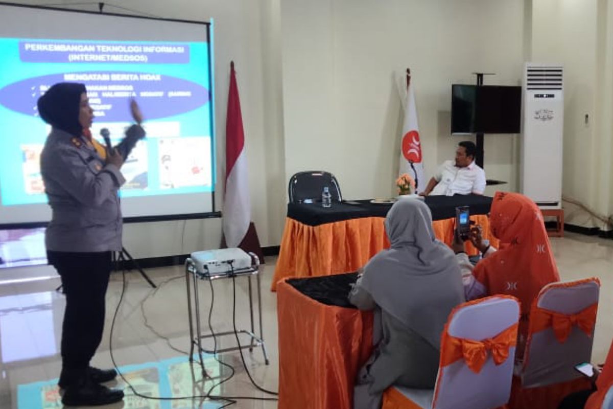 Polda Maluku sosialisasi Pemilu damai kepda pengurus PKS Maluku