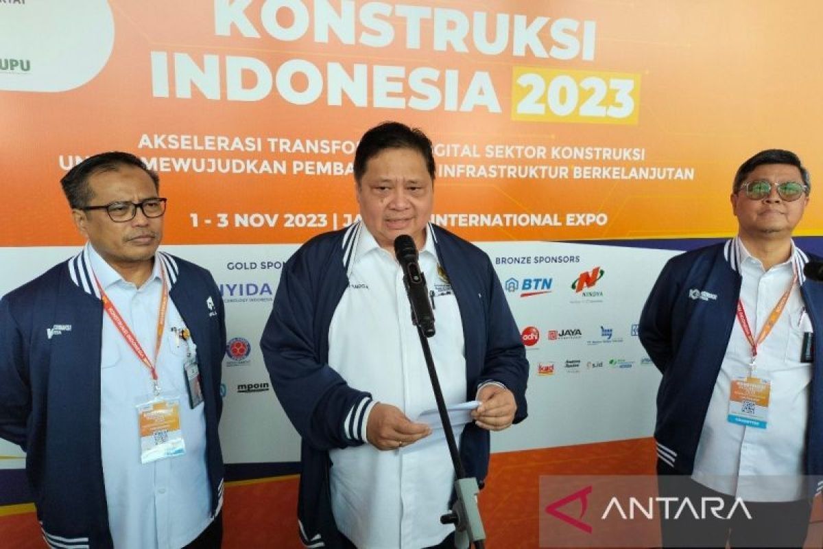 Menko Perekonomian Airlangga Hartarto sebut IKN tingkatkan permintaan sektor konstruksi