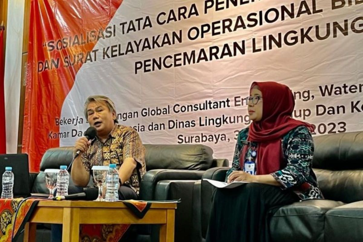Kadin Jawa Timur sosialisasikan aturan pengelolaan limbah ke pengusaha