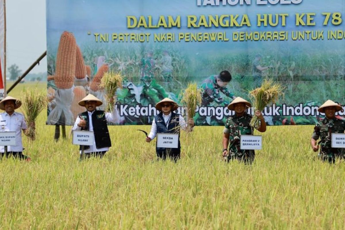 Pemprov Jatim dukung pemda intensifikasi guna ketahanan pangan