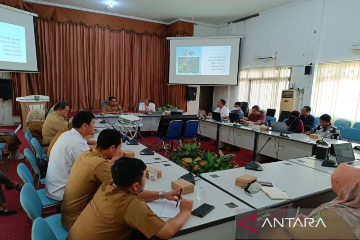 Poliban bantu kaji pembangunan jalan Lingkar Barat dan Timur Balangan