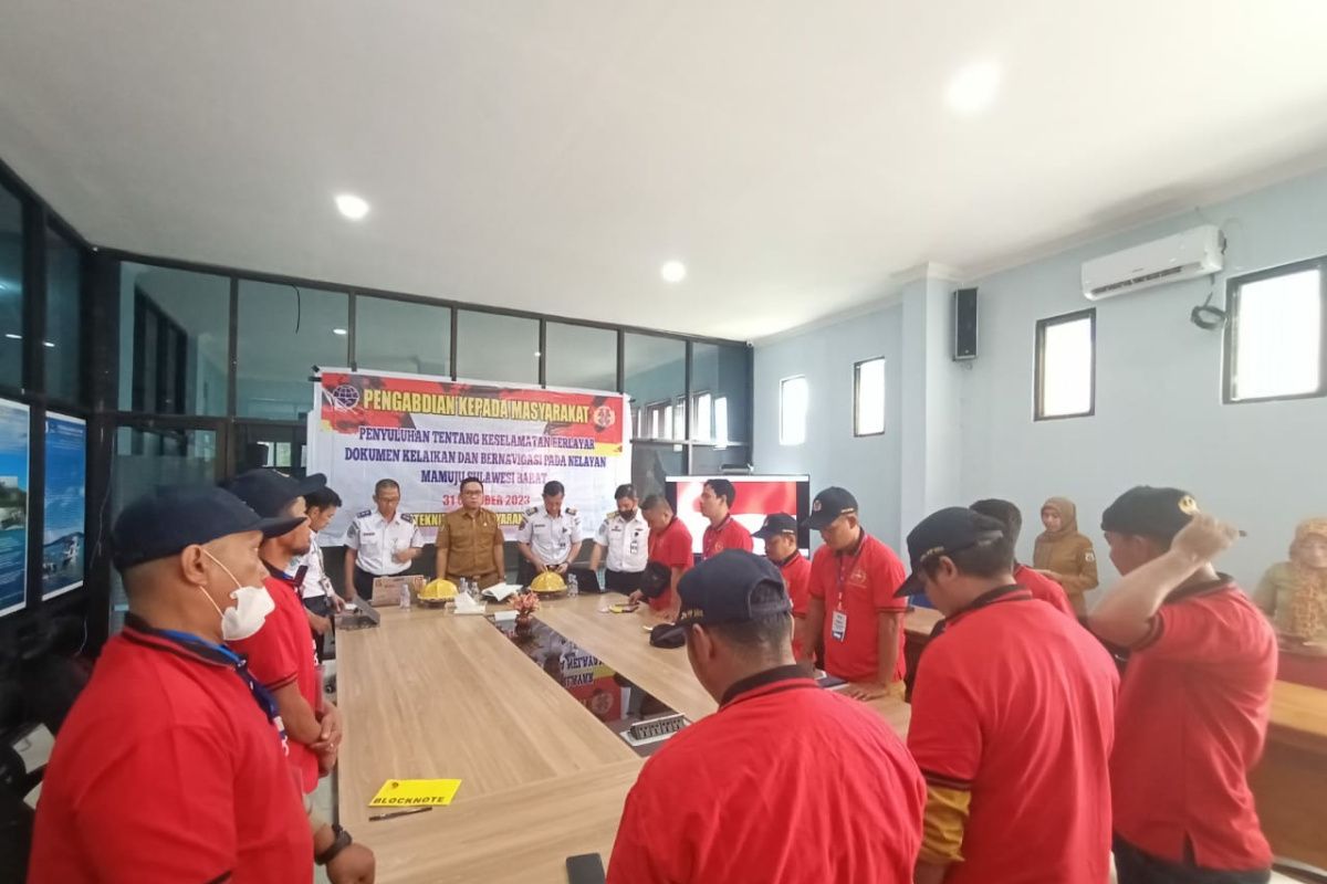 DKP Sulbar gandeng PIP Makassar tingkatkan pemahaman keselamatan berlayar kepada nelayan