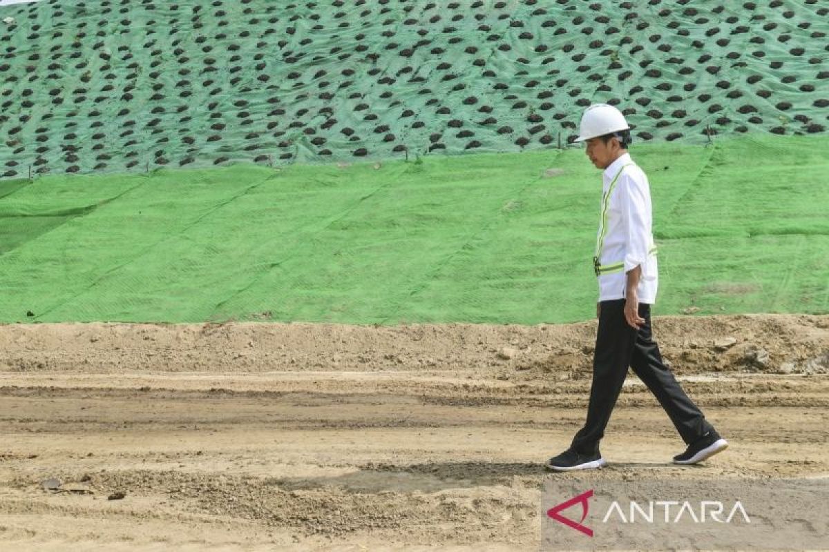 Presiden Joko Widodo Tinjau Proyek Tol IKN Di Balikpapan - ANTARA News