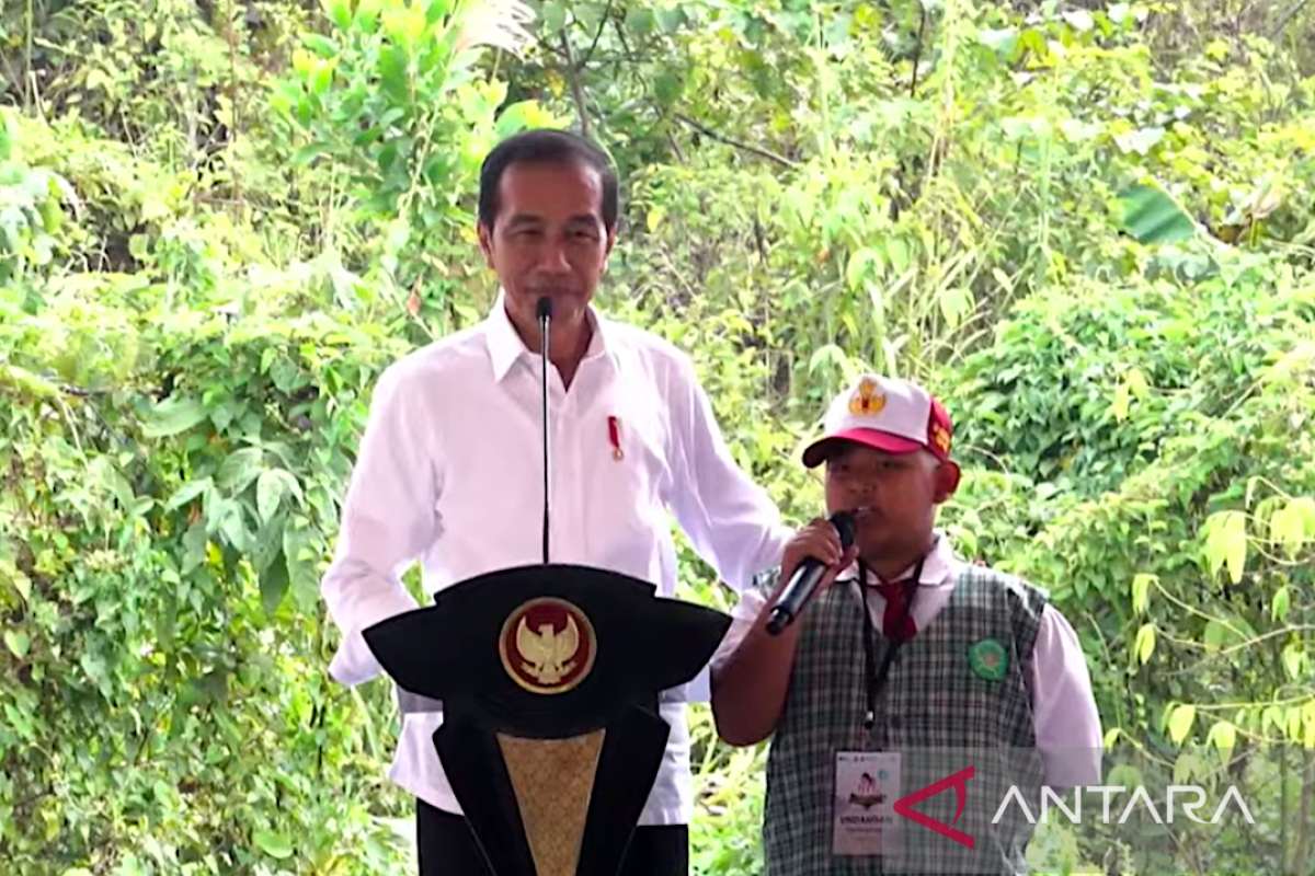 Jokowi: Sejumlah SD di kawasan IKN direvitalisasi tingkatkan kualitas