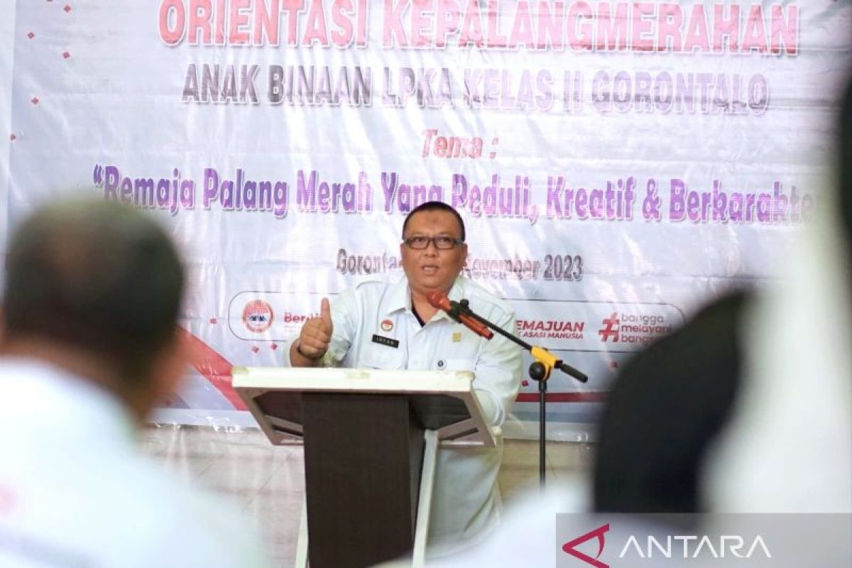LPKA Gorontalo-PMI beri pelatihan kepalangmerahan bagi anak binaan