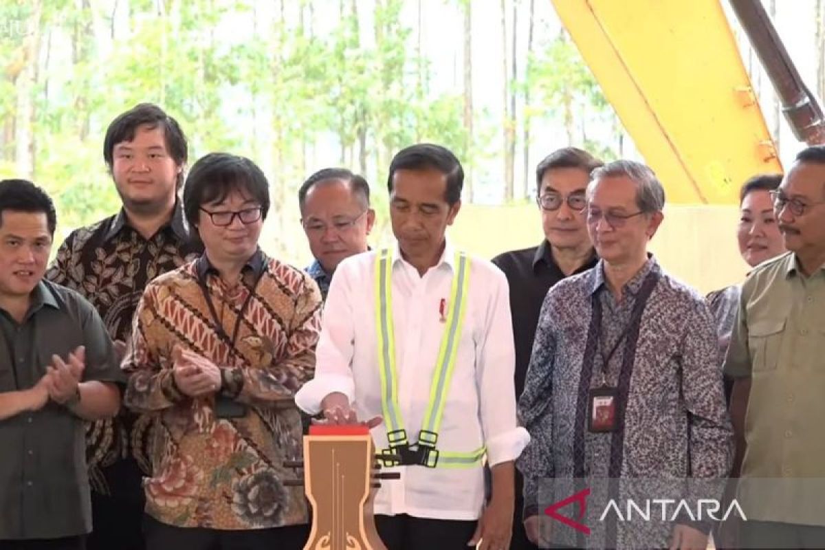 Presiden resmikan "groundbreaking" pembangunan hotel-mal di IKN