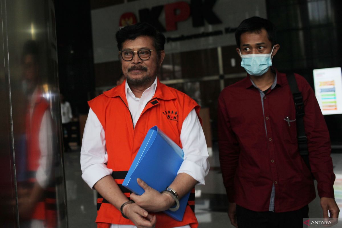 Masa penahanan Syahrul Yasin Limpo diperpanjang