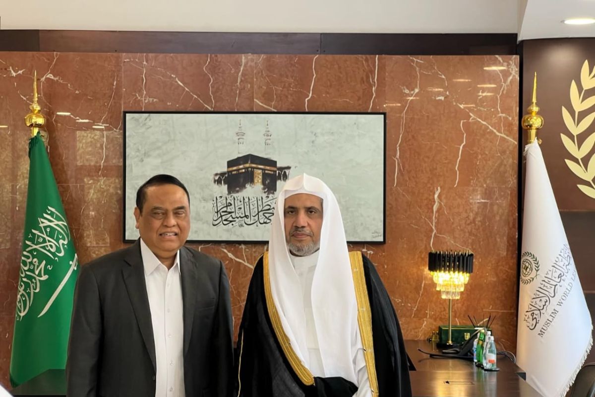 Bahas perkembangan dunia Islam, Ketua ASFA bertemu Sekjen Liga Muslim dunia