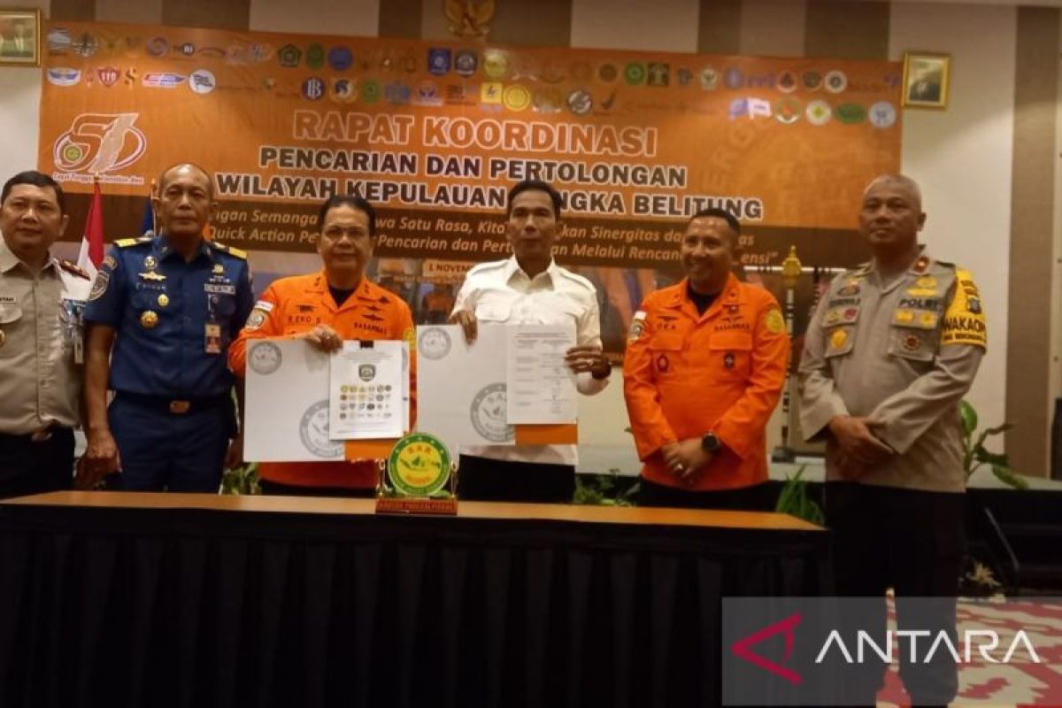 Basarnas Pangkalpinang rancang kontigensi keselamatan pelayaran