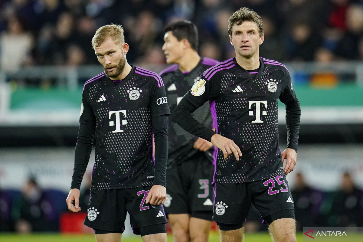 Liga Jerman: Frankfurt gasak Bayern Muenchen 5-1