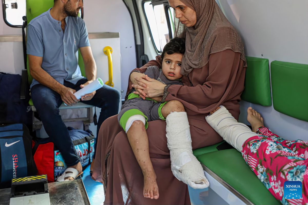 176 warga Palestina yang terluka dievakuasi dari Gaza ke Mesir