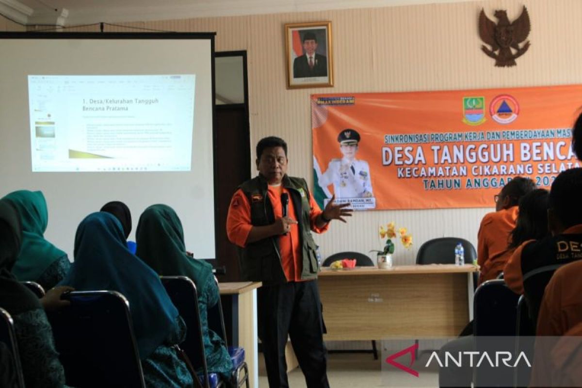 Relawan bencana Bekasi latihan tingkatkan kapasitas