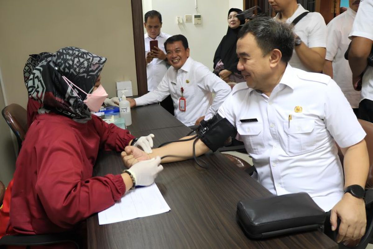 Peringati HUT Korpri, ASN di Tangerang gelar donor darah