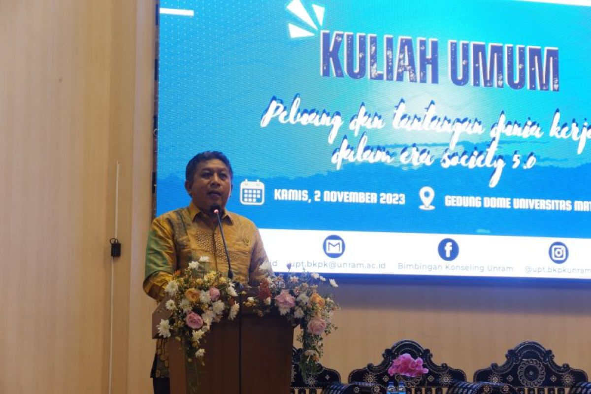 Wakil Rektor Unram sebut 4 hal harus dimiliki mahasiswa di dunia kerja