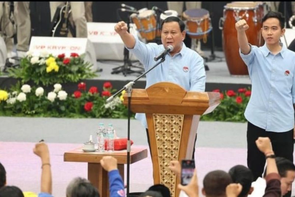 Kata survei, Prabowo-Gibran paling banyak dipilih warga di Jatim