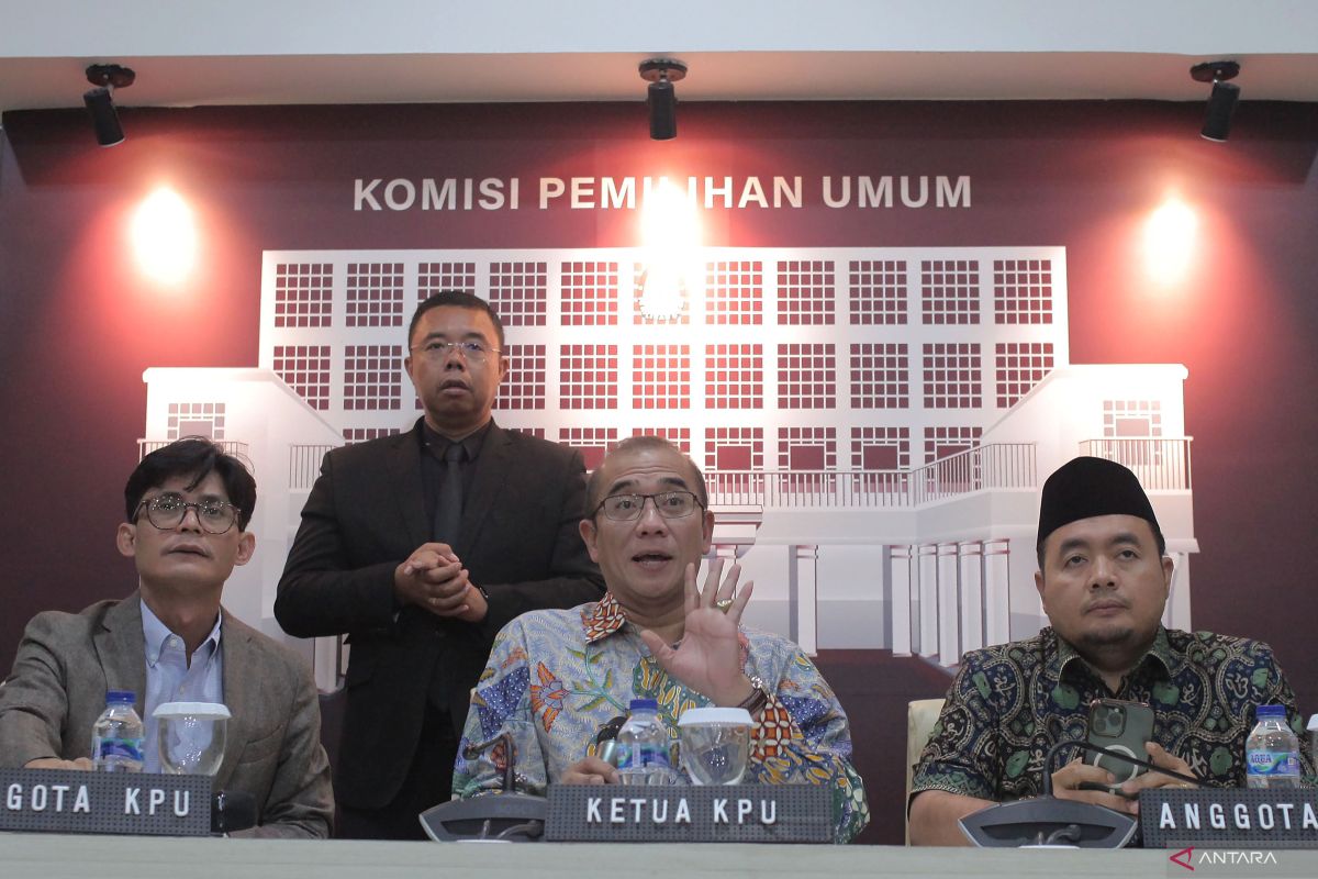 KPU tetapkan pasangan capres-cawapres pada 13 November 2023