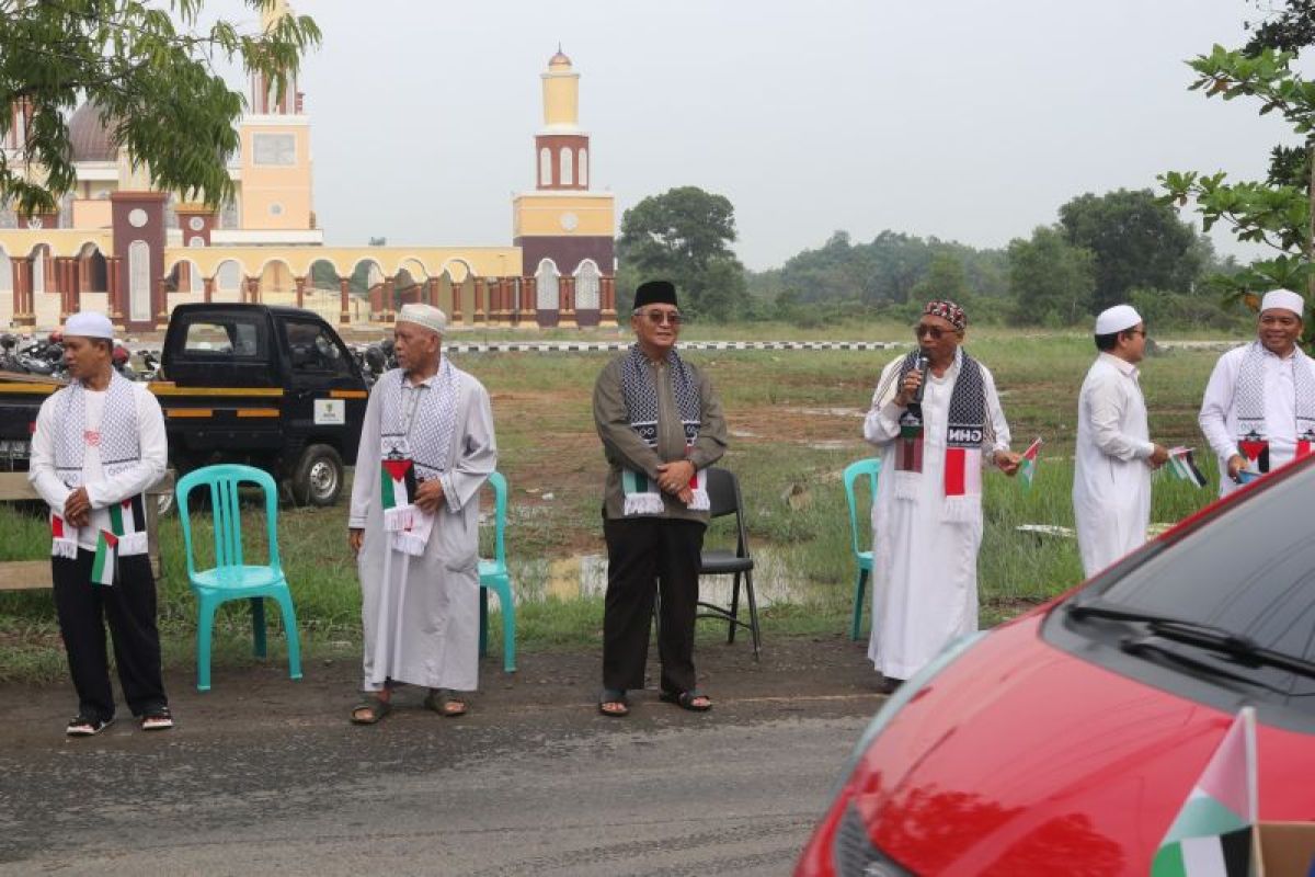 DMI HSS bersama alim ulama gelar aksi penggalangan dana peduli Palestina