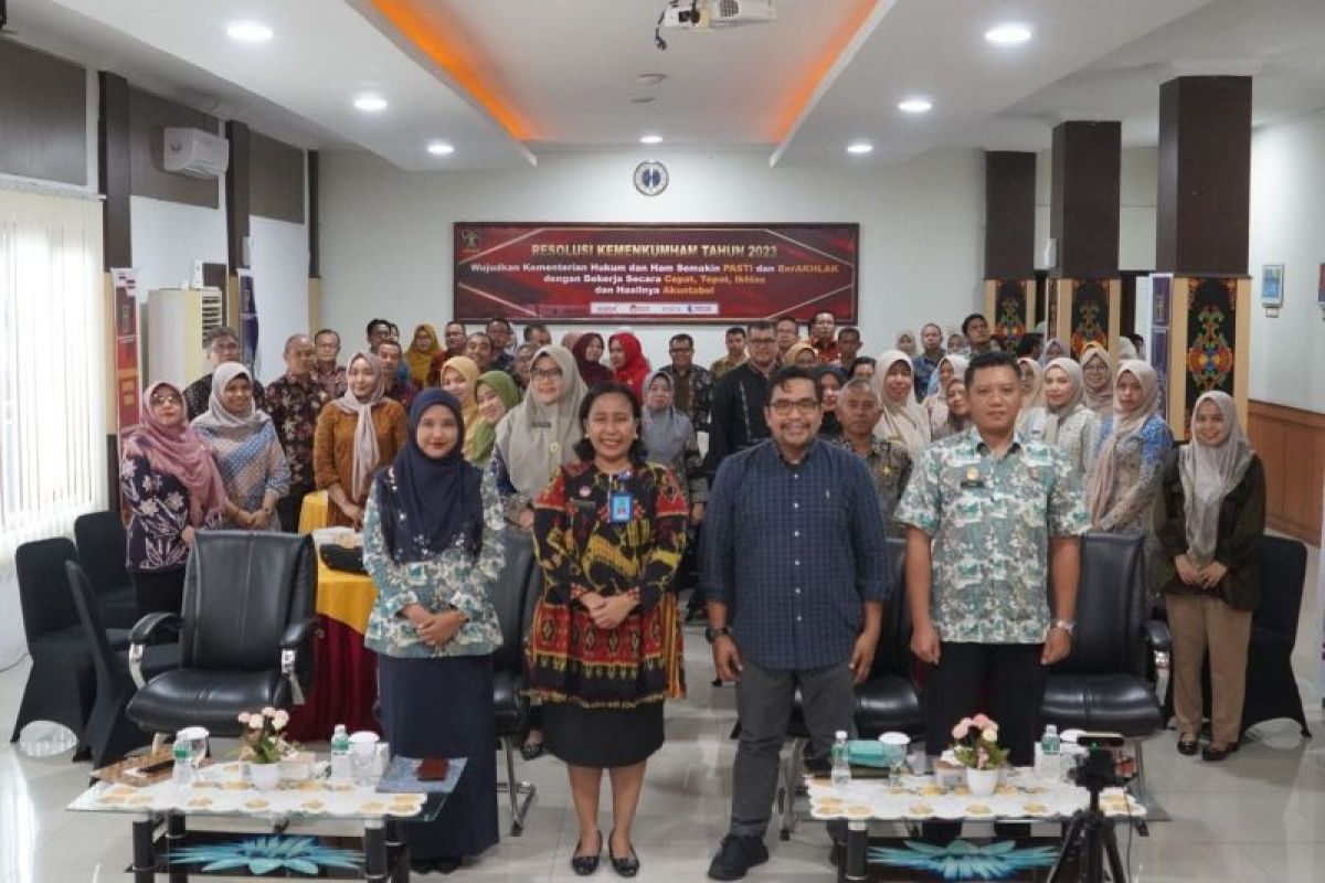 Kemenkumham Sumbar tingkatkan pemahaman Prolegda wujudkan hakikat pemberian otonomi daerah