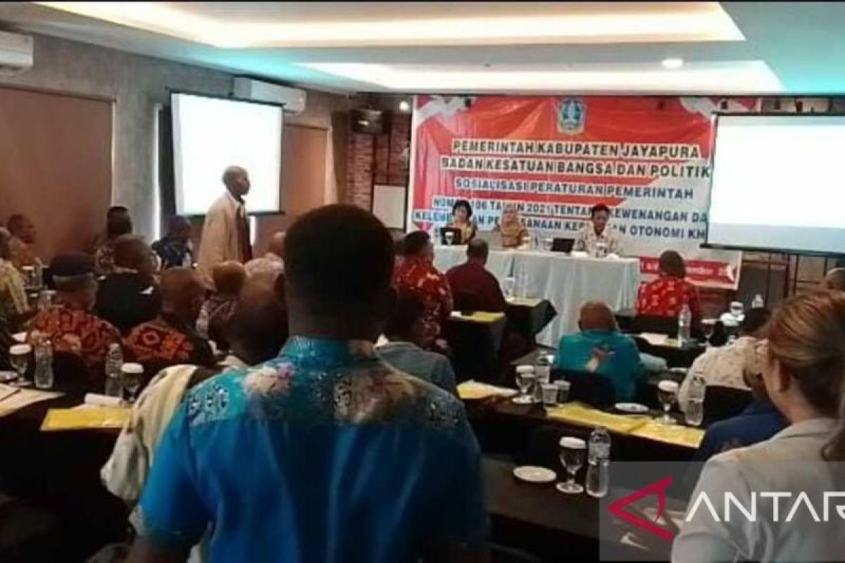 Pemkab Jayapura gelar sosialisasi pengisian DPRK jalur adat