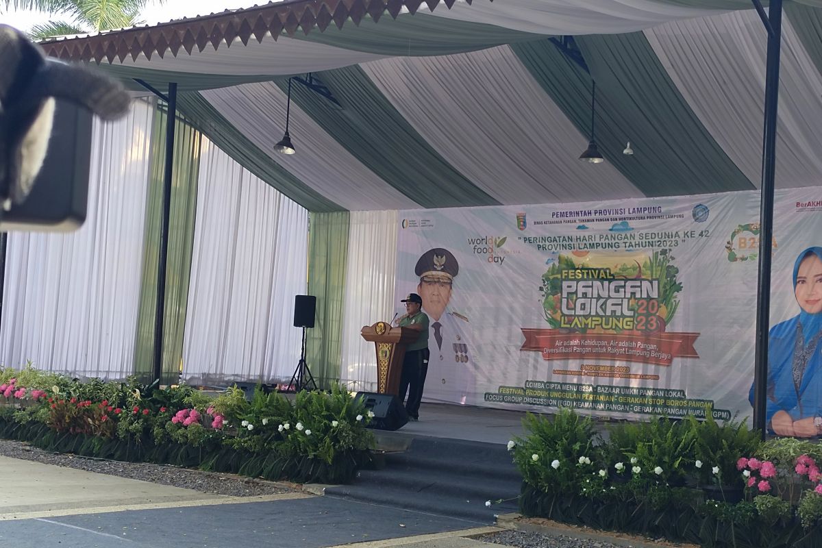 Arinal: Ragamkan bahan makanan pokok dan stop boros pangan