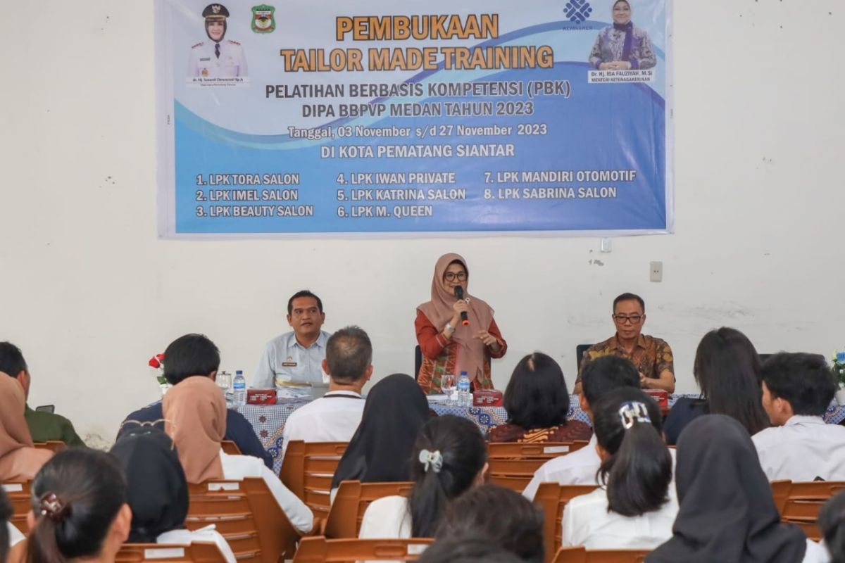 BBPVP Medan gelar pelatihan ketenagakerjaan berbasis kompetensi di Pematang Siantar