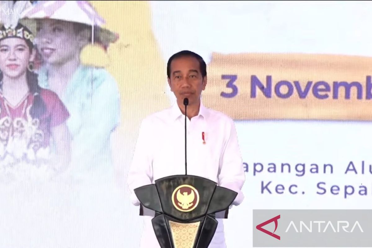 Presiden Jokowi minta masyarakat dari beragam etnis dan budaya hidup harmonis di IKN