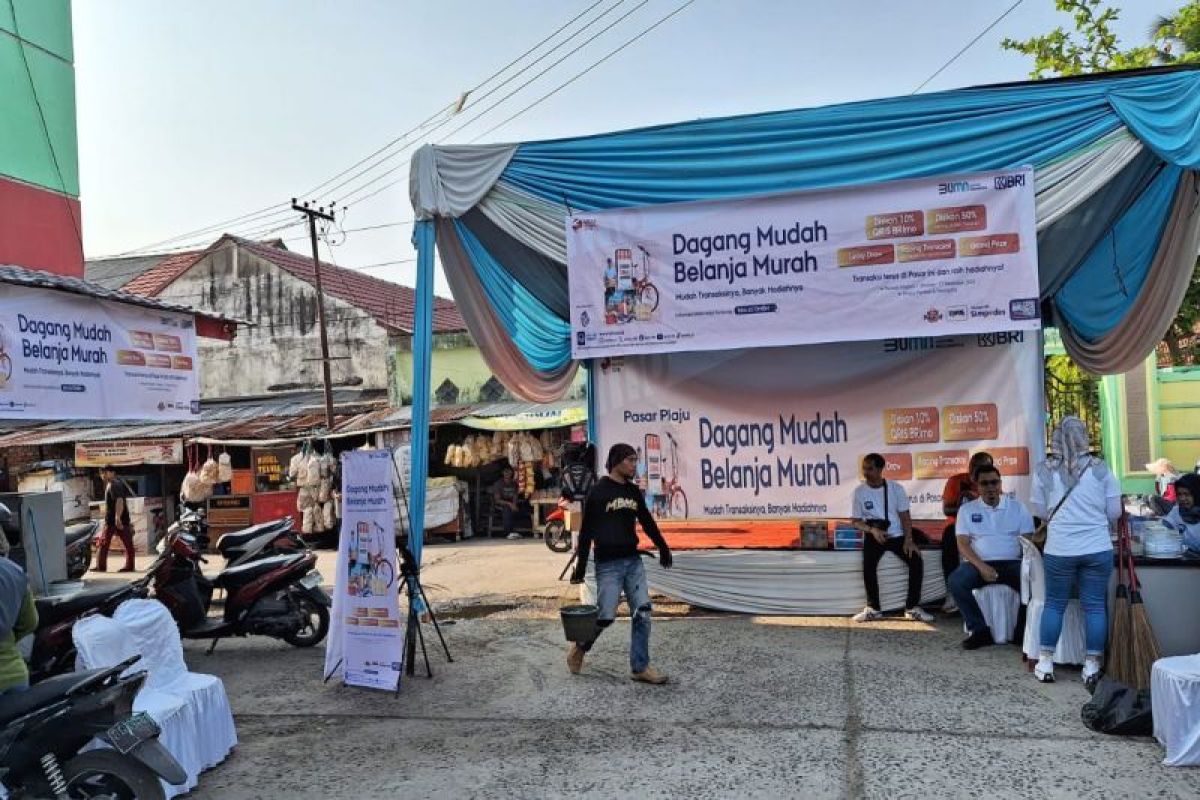 BRI Palembang edukasi inklusi keuangan  ke pedagang pasar