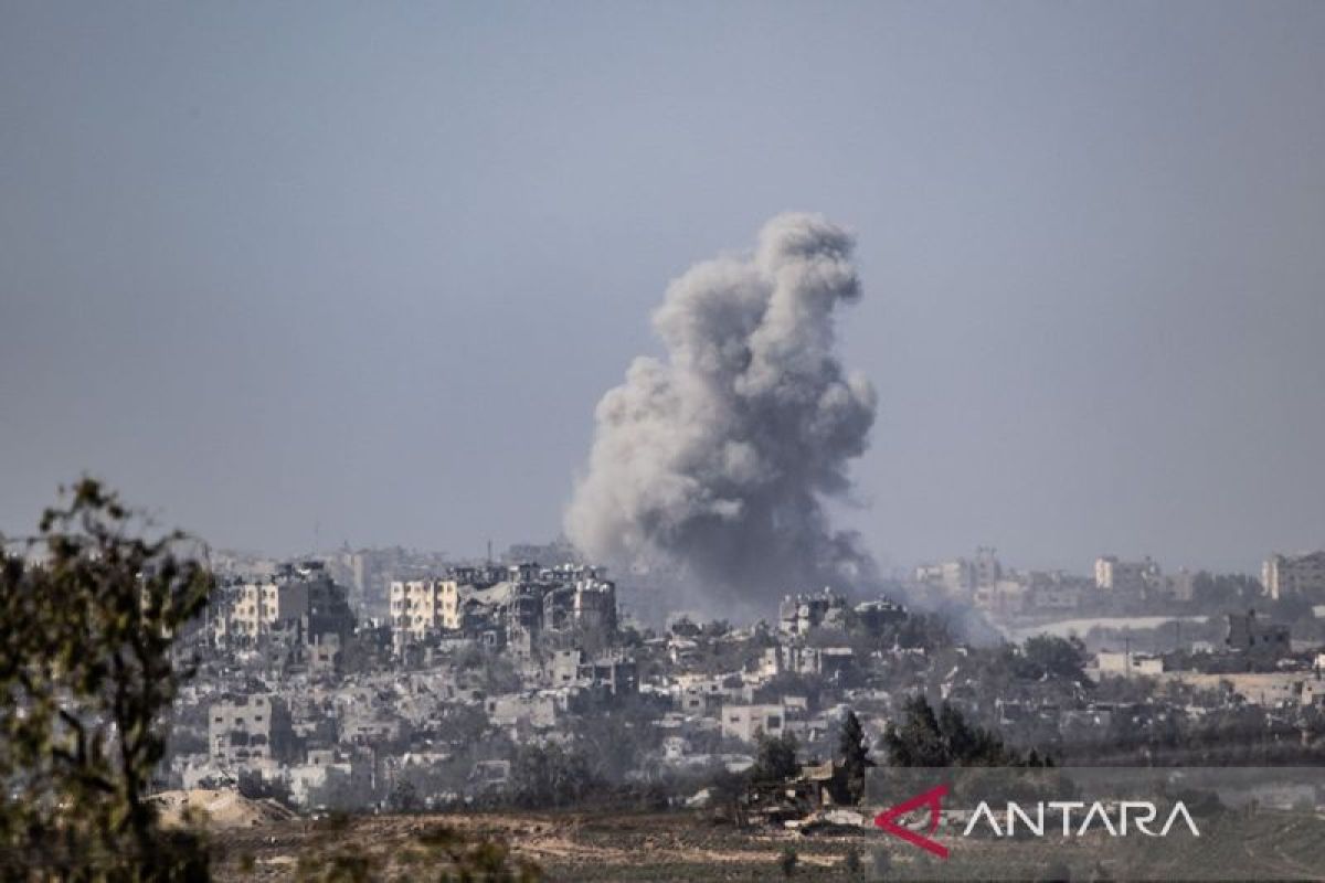 Serangan udara Israel hantam tangki air di Gaza
