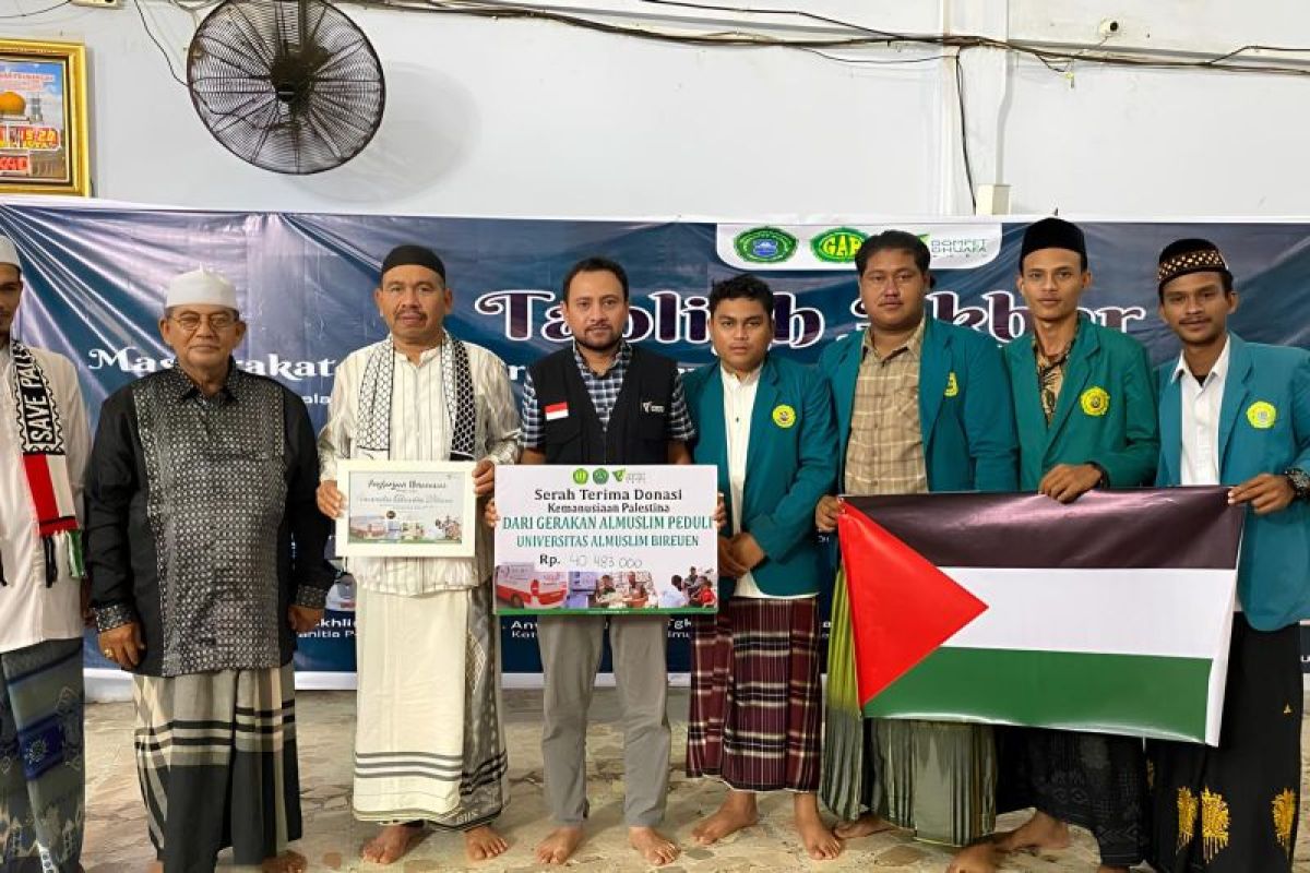 Bantuan untuk Palestina mengalir dari masyarakat Aceh bersama Dompet Dhuafa