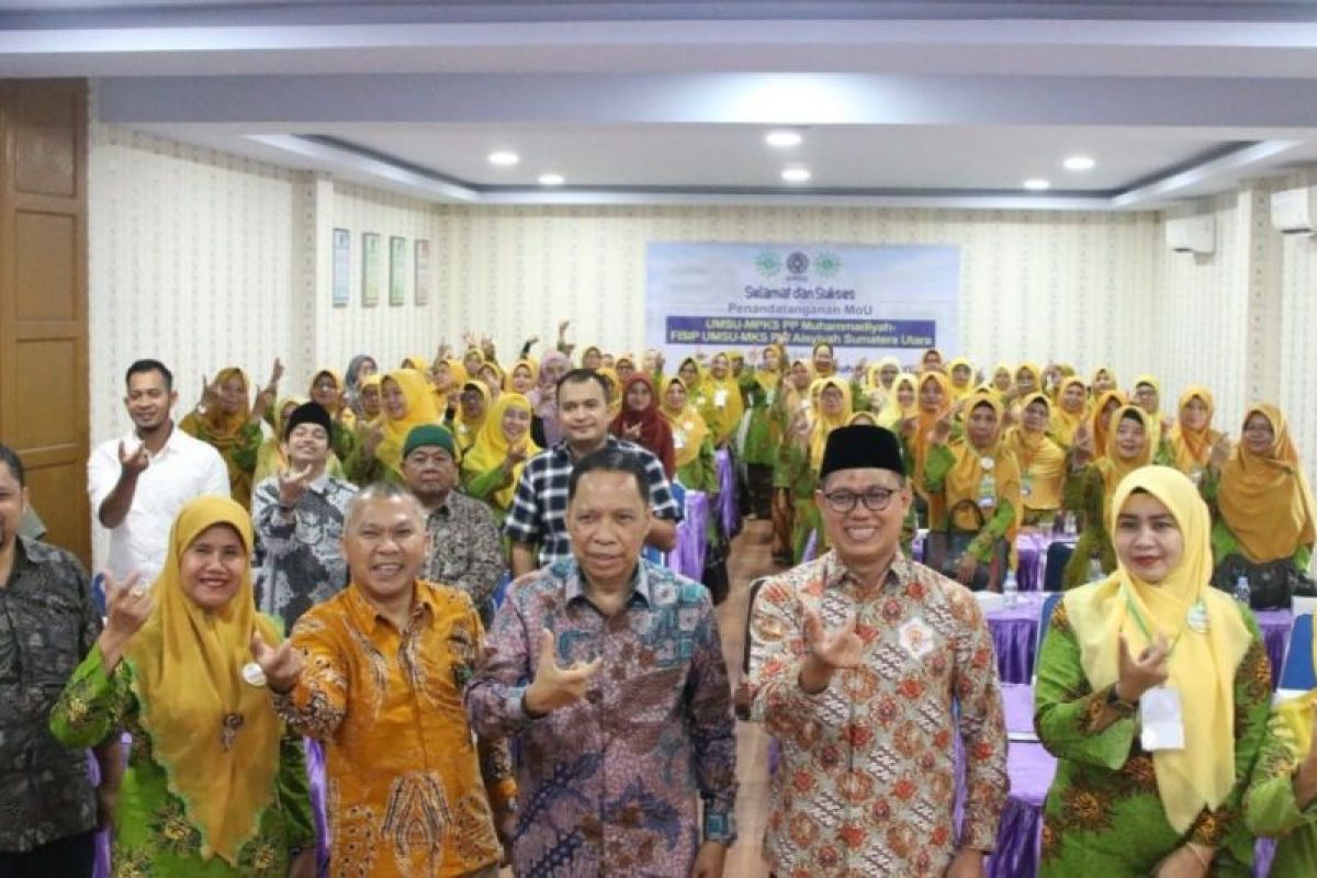Empat lembaga di jajaran Muhammadiyah kerja sama pengelolaan panti asuhan