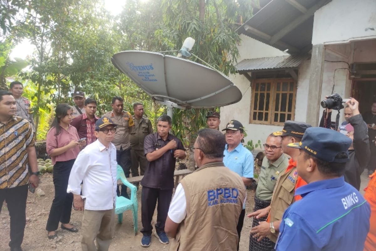 Pemkab Kupang terus mendata jumlah korban bencana gempa bumi