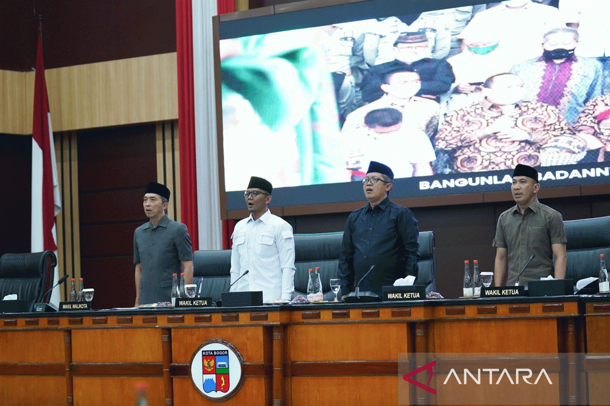 Gelar Paripurna, DPRD Kota Bogor sampaikan laporan reses