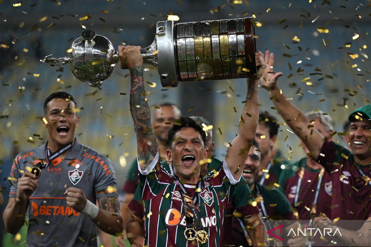 Fluminense raih Piala Libertadores pertamanya usai taklukkan Boca 2-1