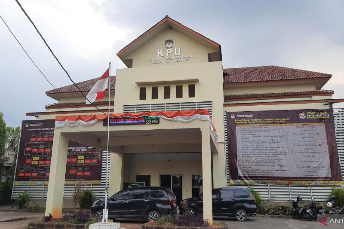 844 nama ditetapkan dalam DCT caleg Kabupaten Tangerang