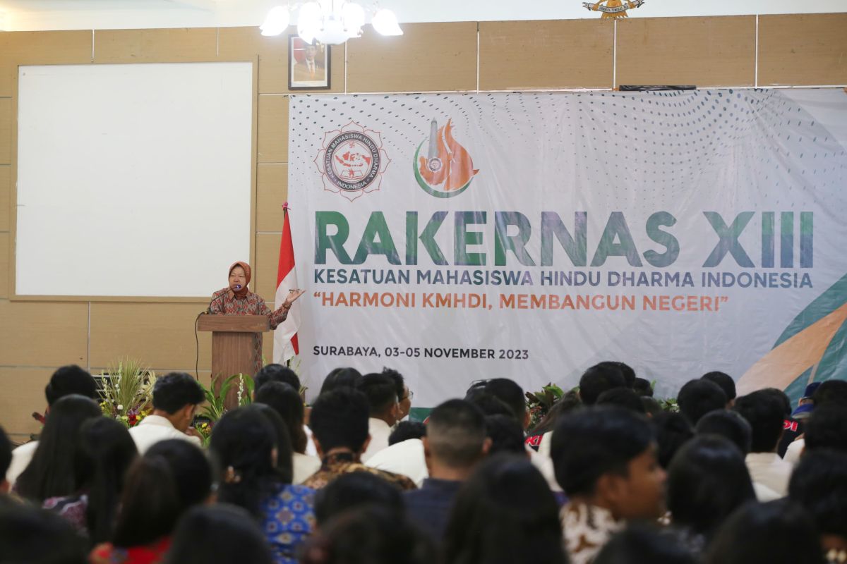 Mensos ajak mahasiswa di Rakernas ke-13 KMHDI berperan aktif bangun daerah