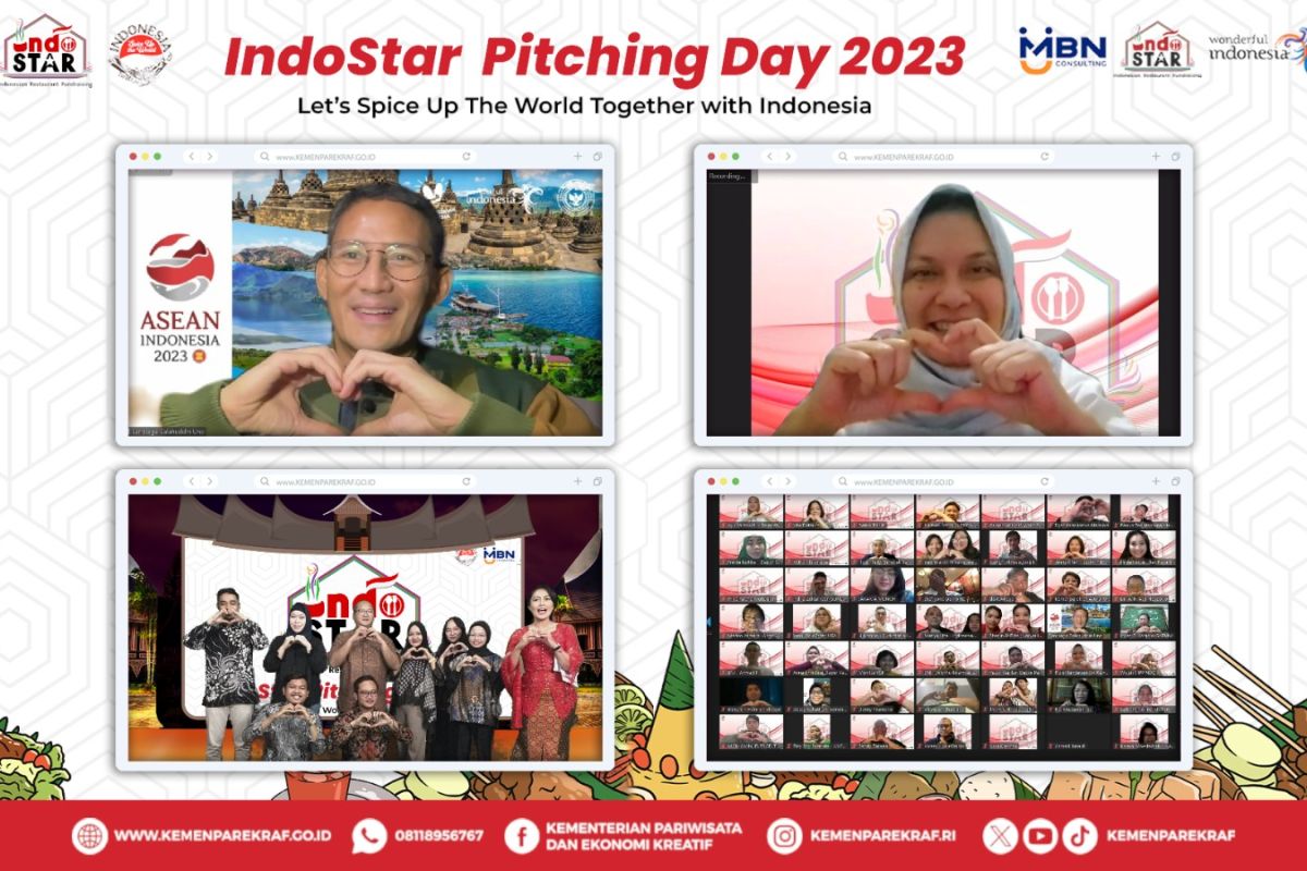 Pemerintah dukung bisnis kuliner di IndoStar 2023