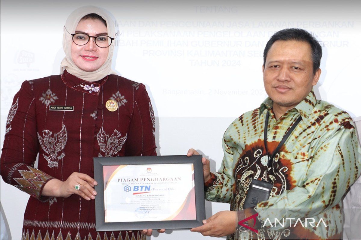 KPU Kalsel simpan anggaran Pilkada di BTN