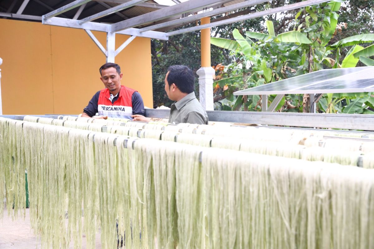 PEP Subang Field lakukan inovasi berkelanjutan serat olahan daun nanas