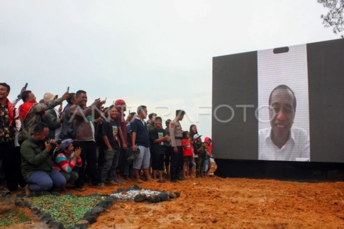 Presiden Joko Widodo persilahkan dirikan monumen Juma Jokowi di Kabupaten Karo
