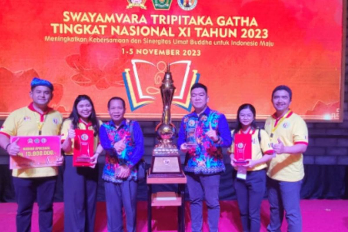 Kalimantan Utara raih enam besar pada swayamwara tripitaka gatha nasional