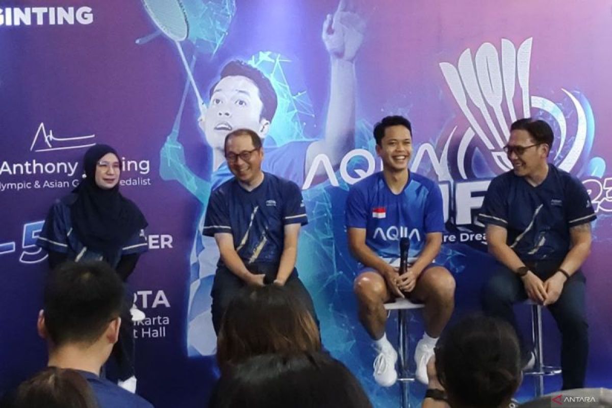 Ginting: AQUA Cup 2023 bisa jadi batu loncatan pebulu tangkis muda