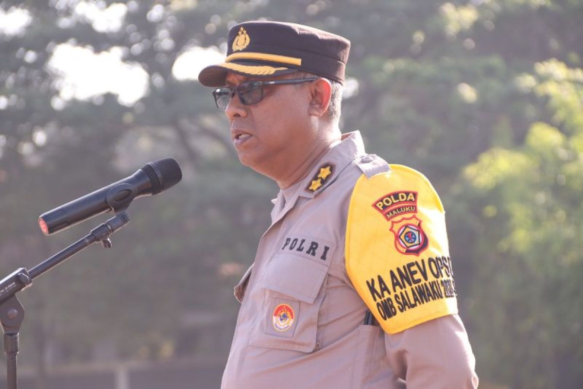 Polda Maluku ingatkan personel tidak masuk kantor parpol saat pengamanan