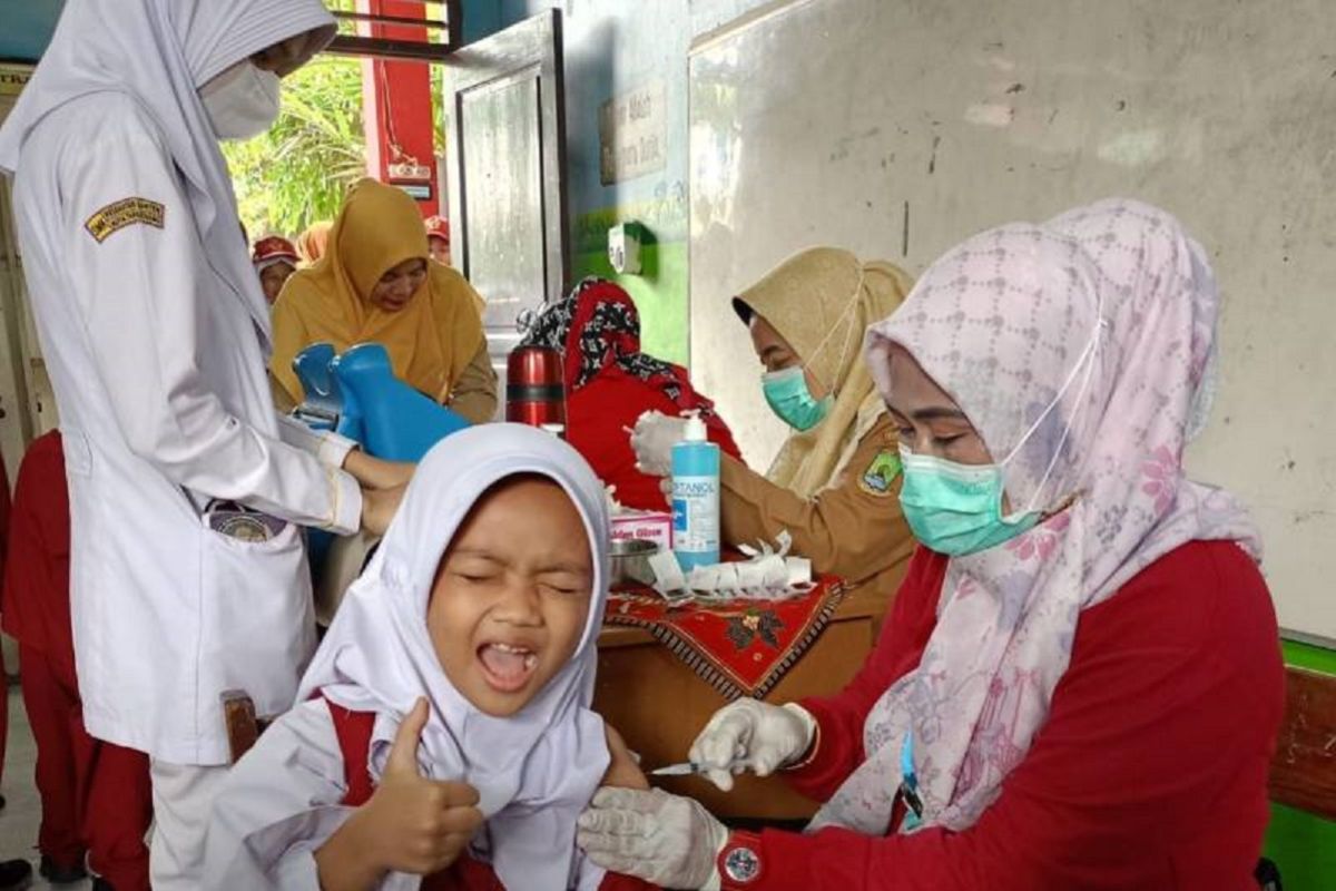Anak masuki pendidikan sekolah dasar disebut perlu imunisasi ulang