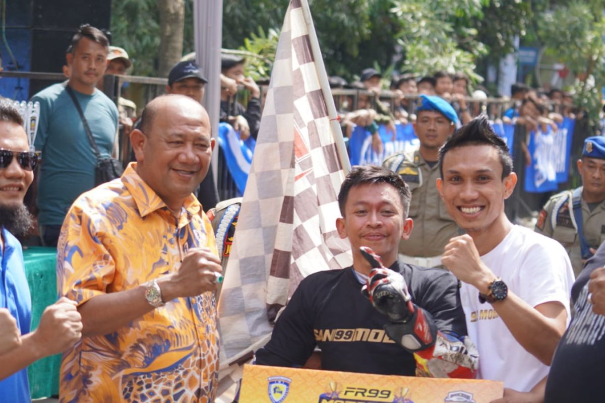 200 peserta ikuti FR 99 motorprix Langkat perebutkan Piala Plt Bupati